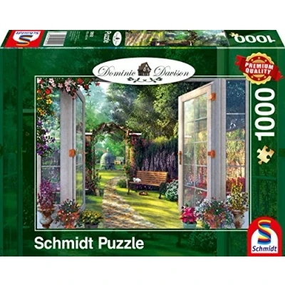 Image de Puzzle Schmidt Vue du jardin enchanté, 1000 pièces