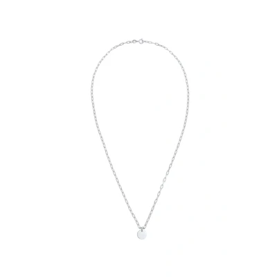 Afbeelding van Elli COIN Basic Ketting, Dames, Maat: 45, Silber