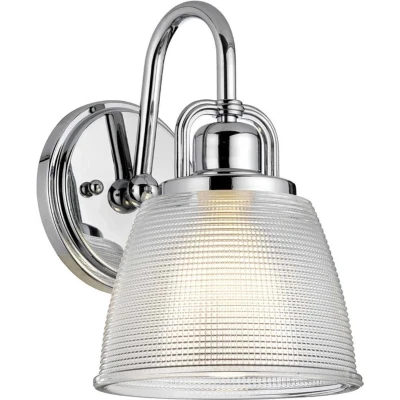 Afbeelding van Quoizel LED Wandlamp Dublin 3W 3000K 300Lm 830 IP44 Dimbaar Polished Chrome