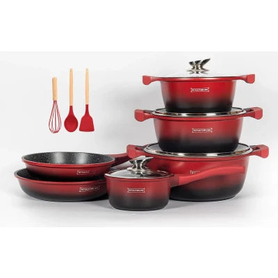 Afbeelding van Slowcooker Royalty Line BS1010M 10 Onderdelen 3 Rood