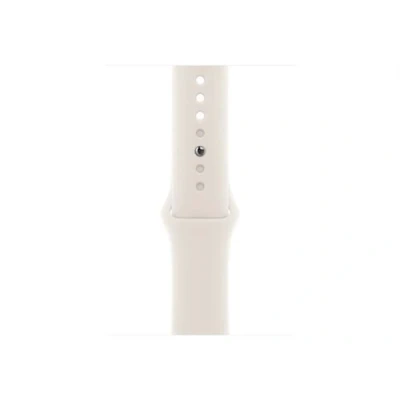 Image de Apple Bracelet De Smartwatch 46mm Sport Band S/m Starlight (mxm63zm/a)
