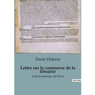 Image de Lettre sur le commerce de la librairie