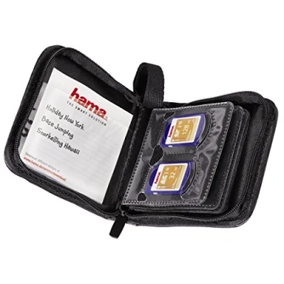 Afbeelding van Hama Memory Card Wallet 12Xsd Zwart
