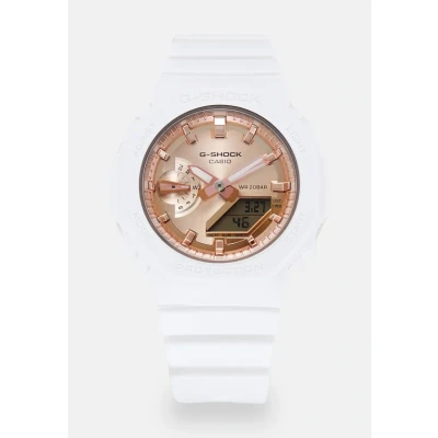 Afbeelding van G SHOCK S2100 Series Horloge Beige/rose goldcoloured, Dames, Maat: One Size, gold coloured