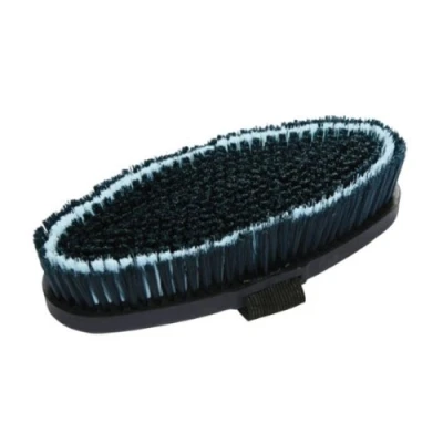 Afbeelding van Kerbl Borstel Brush&amp;Co Middelhard Marine/Lichtblauw