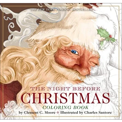 Afbeelding van The Night Before Christmas Coloring Book