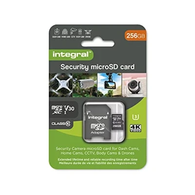Afbeelding van Integral INMSDX256G10 SEC Micro SD Kaart 256GB