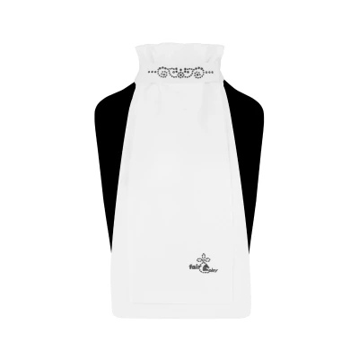 Image de Fair Play Plastron Andrea Chic Blanc/Noir M