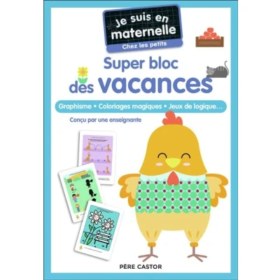 Image de Je suis en maternelle Super bloc des vacances Chez les petits