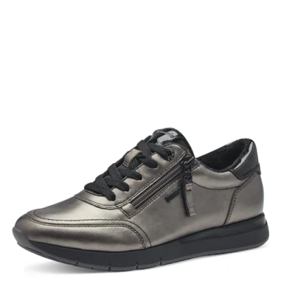 Afbeelding van Tamaris Comfort Low damessneakers 8 83706 43, Leisteen