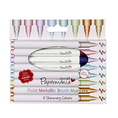 Afbeelding van Papermania Penseelstiften, 8 stuks