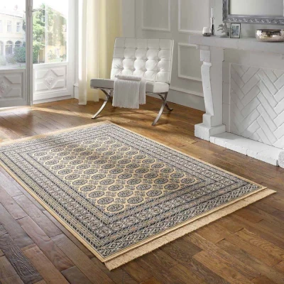 Afbeelding van Vloerkleed Klassiek Regal Leonor Beige 67x105 Cm