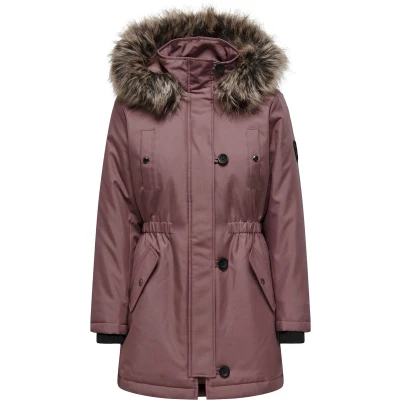 Afbeelding van ONLY Onliris CC 2023 OTW Winterjas, Dames, Maat: XS, Rose brown