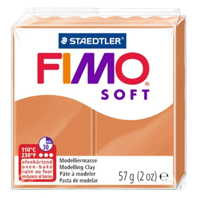 Image de Staedtler pâte a modeler fimo soft 56g beige cognac