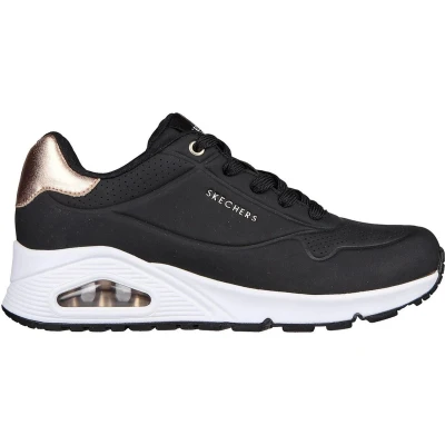 Afbeelding van Skechers Uno Dames Sneakers 177094 blk Kleur Zwart Maat 39.5