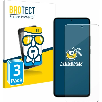 Afbeelding van BROTECT Screenprotector voor Xiaomi 13T Folie Beschermfolie Beschermglas transparant (3 Stuks)
