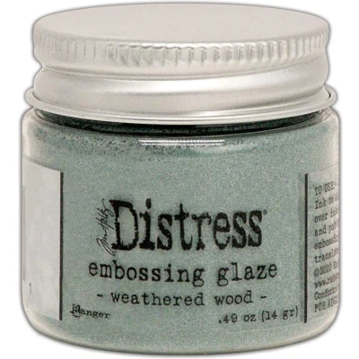 Afbeelding van Ranger Distress Embossing Glaze Weathered Wood TDE71051 Tim Holtz (02 20)