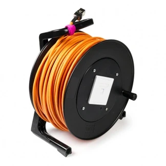 Afbeelding van Netwerkkabel Cat7 S/FTP 90 meter (Stugge kern, 100% koper, LSZH, Cat6a connectoren)