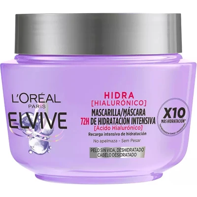 Afbeelding van Haarmasker L&#039;Oreal Make Up Elvive Hidra Hyaluronzuur (300 ml)