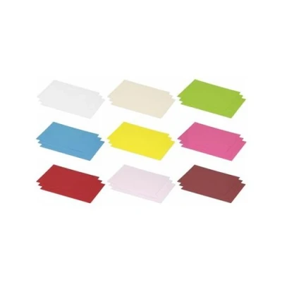 Image de Clairefontaine Carte Pollen 15x22 Blanc Paquet De 25