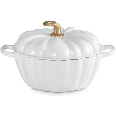 Afbeelding van Le Creuset Braadpan Pompoen Wit 24 cm