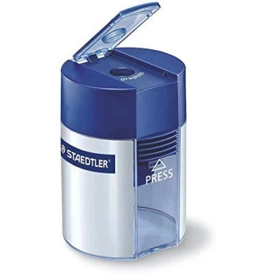 Afbeelding van Staedtler slijper plastiek potje, rond 511 001