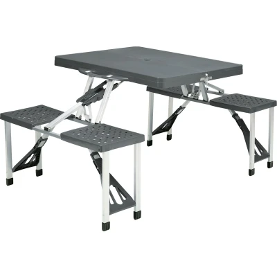 Afbeelding van Easy Camp Toulouse Picknicktafel Opbouwbaar 4 Persoons