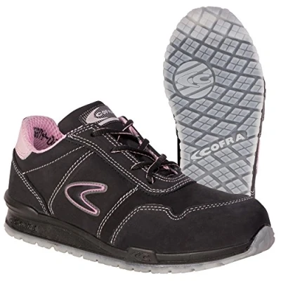 Afbeelding van Cofra 78500 010.W38 Alice S3 SRC veiligheidsschoenen maat 38 bruin