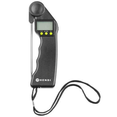 Afbeelding van Digitale Thermometer met Opvouwbare Sonde, HENDI, Zwart, 160x55x(H)20mm 271315 Horeca &amp; Professioneel