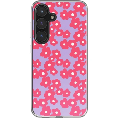 Afbeelding van imoshion hoesje Geschikt voor Samsung Galaxy S24 FE Design Dusty Rose Blossoms