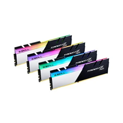 Afbeelding van G.Skill Trident Z Neo Werkgeheugenset voor PC DDR4 64 GB 4 x 16 Non ECC 3600 MHz 288 pins DIMM CL16 19 39 F4 3600C16Q 64GTZNC