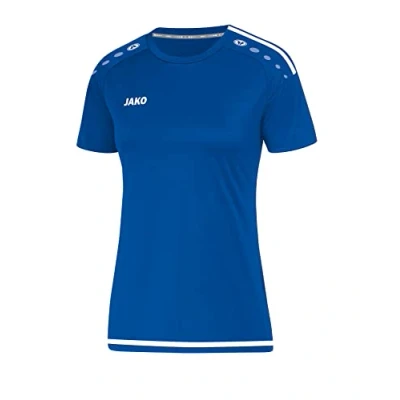 Afbeelding van JAKO Shirt Striker 2.0 KM dames Royal/wit