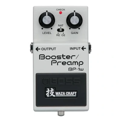 Afbeelding van Boss BP 1W Booster/preamp Wit
