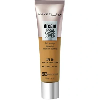 Afbeelding van Maybelline New York Dream Urban Cover 30ml 356 Warm Coconut