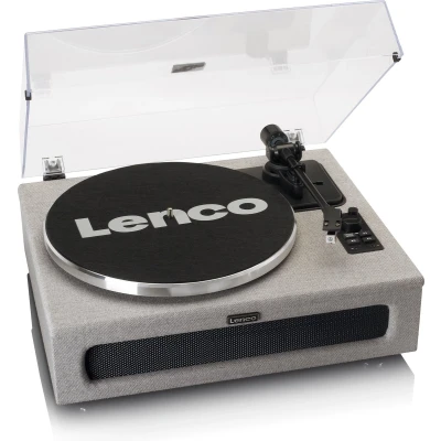 Afbeelding van Lenco LS 440GY Platenspeler met 4 ingebouwde Luidsprekers Stof Gray