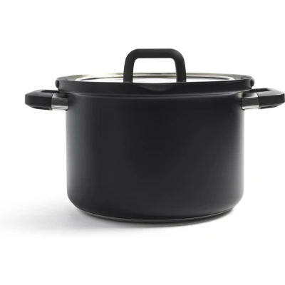 Afbeelding van Bk Flow Cool Black Glass 24cm/6.5l