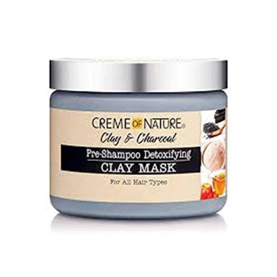 Afbeelding van Creme of Nature Clay &amp; Charcoal Pre Shampoo Detoxifying Mask 326gr