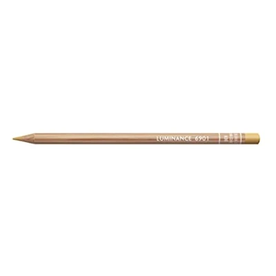 Afbeelding van Caran d&#039;Ache Luminance Colour Pencil Artist Kleurpotloden/Pack van 3 kleurpotloden 836 Brown Oker 50% (6901.836)