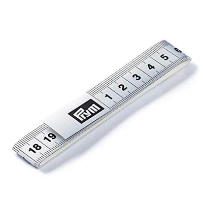 Afbeelding van Prym Centimeter Fixo 150cm zelfklevend grijs