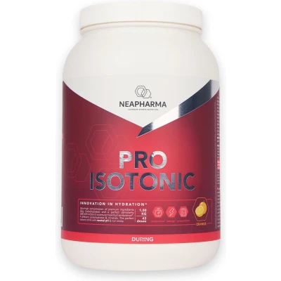 Afbeelding van Neapharma Pro Isotonic: Orange isotone sportdrank poeder Energy Drink Isotonic Isostar 1500G 43 porties