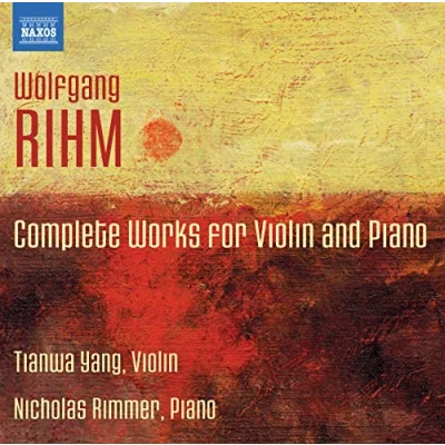 Afbeelding van Tianwa Yang &amp; Nicolas Rimmer Rihm: Complete Works For Violin And Piano (CD)