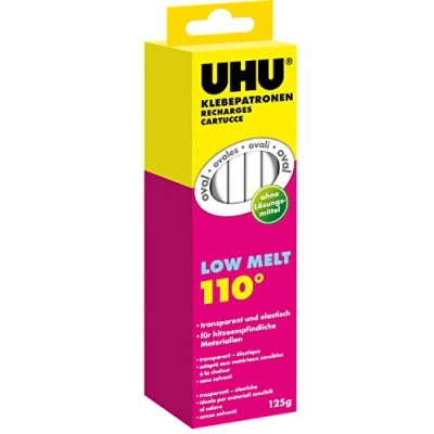 Afbeelding van UHU 48620 Lijmstick 170 mm Transparant 125 g 10 stuk(s)