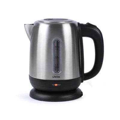 Image de Bouilloire sans fil électrique DOD182 LIVOO 1630 W Acier inoxydable Gris