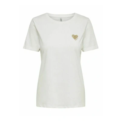 Afbeelding van ONLY ONLKITA S/S LOGO TOP NOOS Dames T shirt Maat XL