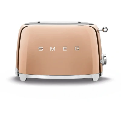 Afbeelding van Smeg Tsf01rgeu Broodrooster 2 Sleuven Sneden Rosé Goud