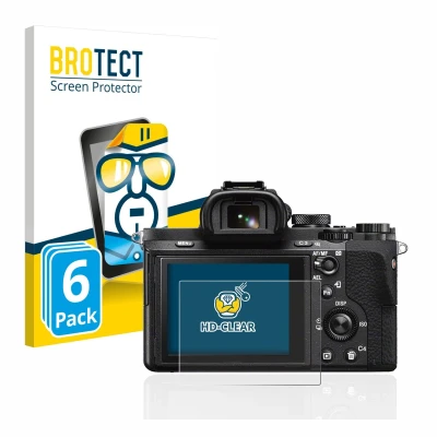 Afbeelding van BROTECT Screenprotector voor Sony Alpha 7 II (ILCE 7M2) Folie Beschermfolie transparant (6 Stuks)