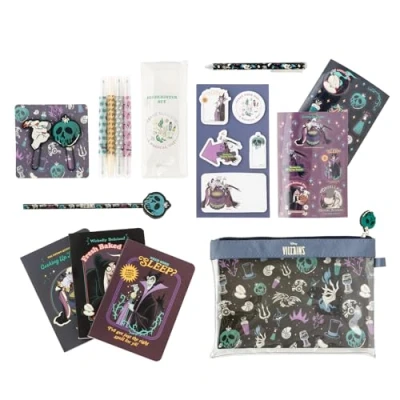 Afbeelding van Disney Villains Stationary Set with 3 A6 Notebooks 10 pcs