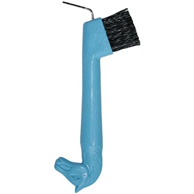 Afbeelding van Harry&#039;s Horse Hoevenkrabber en Borstel Paardenhoofd Lichtblauw One Size Agradi.be