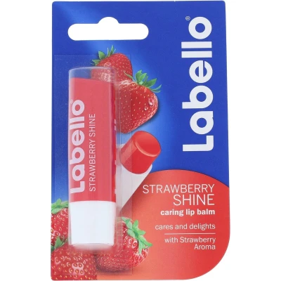 Afbeelding van Labello Lipcare Strawberry Shine 4,8 gr