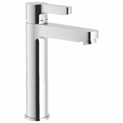 Afbeelding van Rubio Veneto hoge wastafelkraan 223 met waste chroom R206503E21